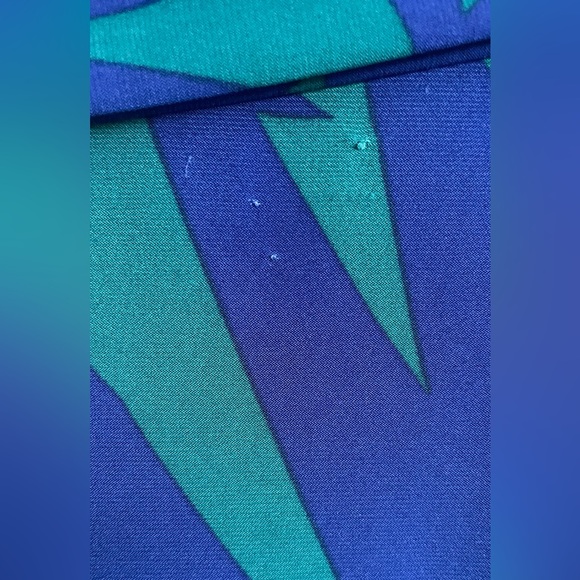 Ocean tones JNY wrap dress - Picture 6 of 7